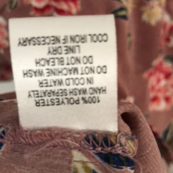 Cotton Candy LA Kimono  Mauve Top Size Medium NWT - Picture 8 of 8